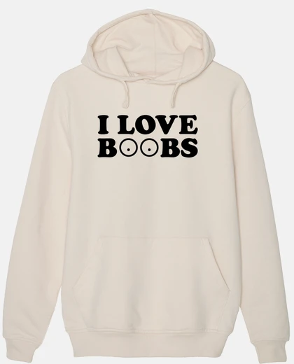 Sudadera I Love Boobs