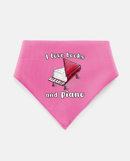 Mascotas I Love Books And Piano, Authentic Freeh