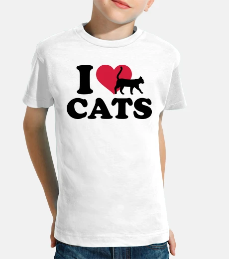 Abbigliamento i love cats