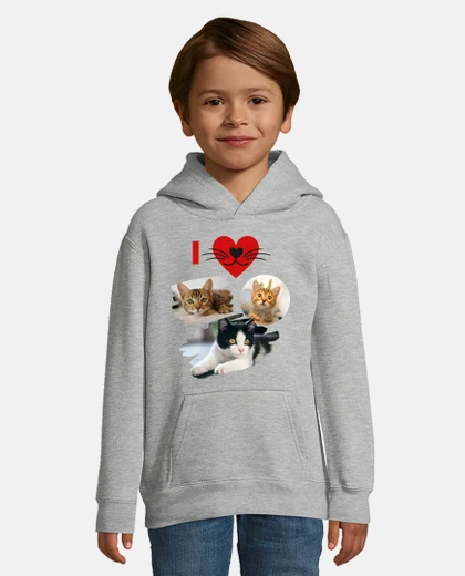 Kids i love cats cute kitten gift for life