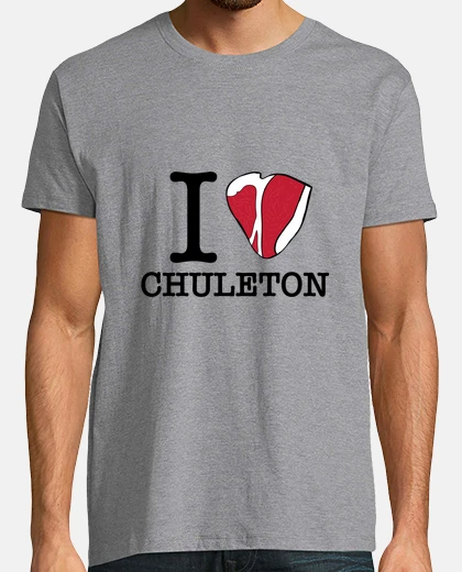 Camiseta i love chuleton