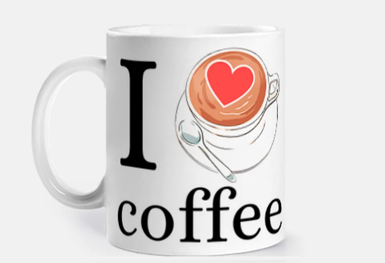 Cup i love coffee - i love coffee