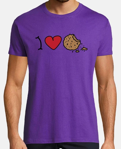 Camiseta I Love Cookies