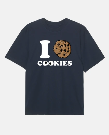 Camiseta I Love Cookies
