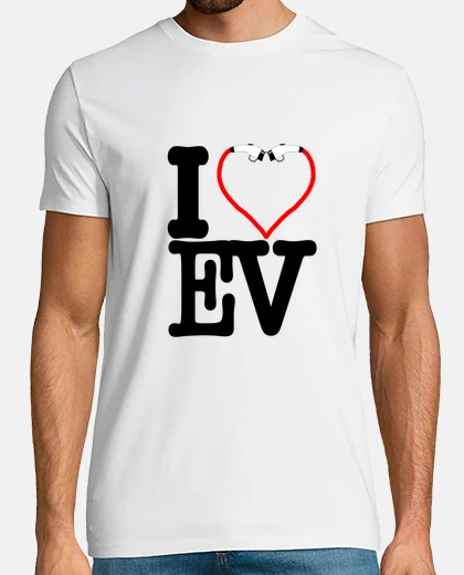 T-shirt i love ev