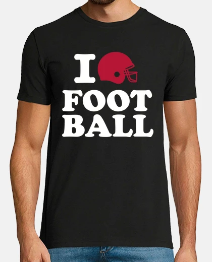 Tee-shirt i love football