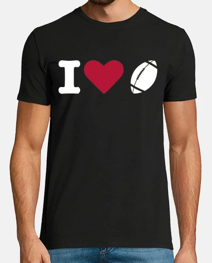 Tee-shirt i love football