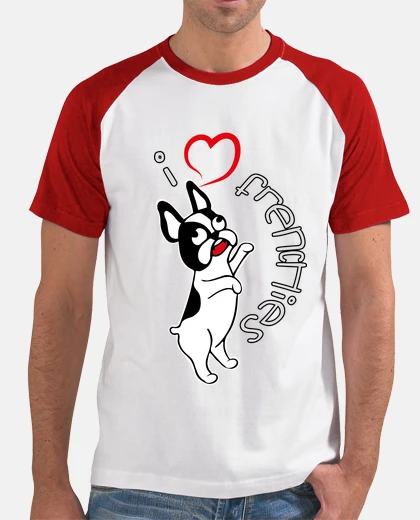 Camiseta I LOVE FRENCHIES