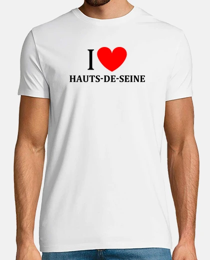 Tee-shirt I Love Hauts-de-Seine