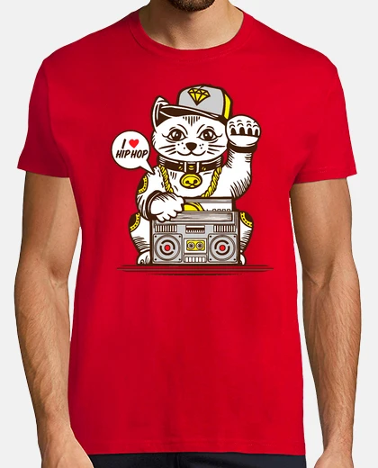 Camiseta I love hip hop