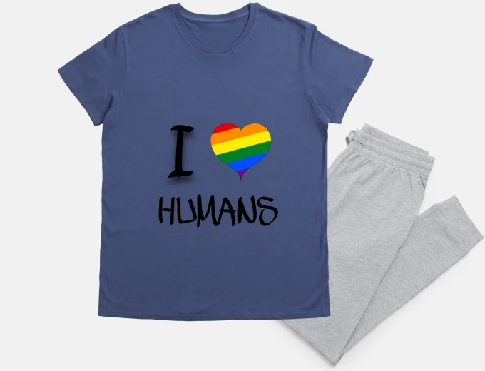 Pijama I love humans