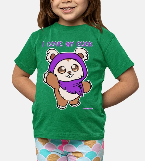 Abbigliamento i love il mio ewok