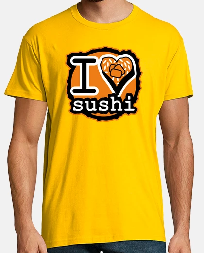 T-shirt i love il sushi
