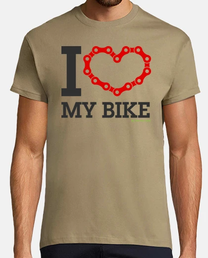 T-shirt i love la mia moto