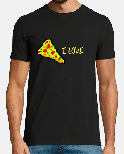 T-shirt i love la pizza