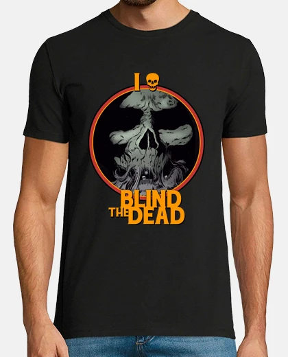Tee-shirt i love les dead aveugles