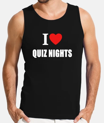 Tee-shirt i love les quiz de pub pour les hommes