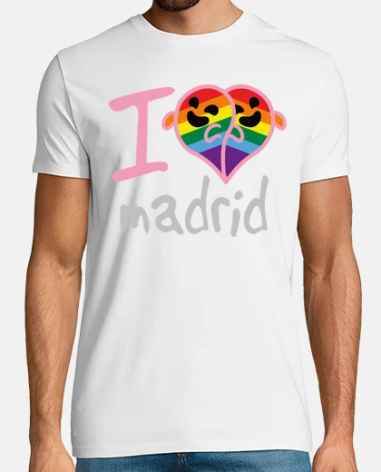 Camiseta I Love Madrid Corazón Gaysper LGTBI