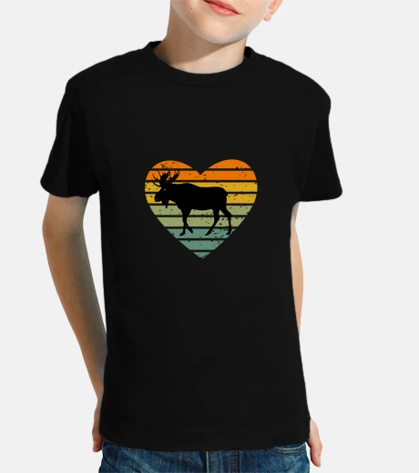 Kids I Love Moose Retro Sweden Scandinavia