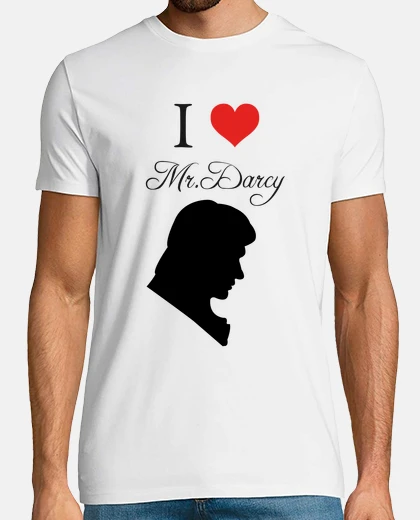 Camiseta I love Mr. Darcy
