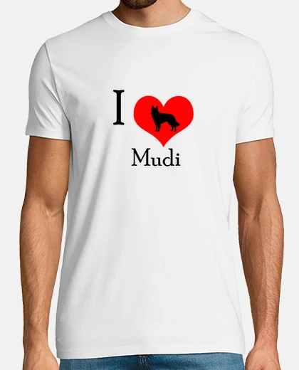 T-shirt i love mudi