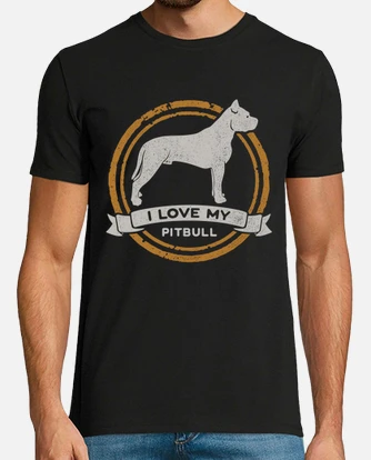 I Love My Pitbull Tee Shirt I Love My Pitbull Tee Shirt