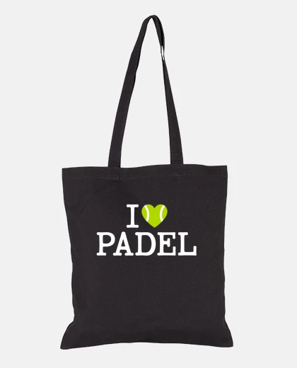 Bolsa I Love Padel - Blanco