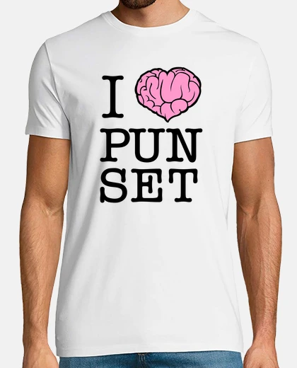 Camiseta I love Punset - camiseta chico