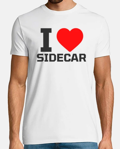 Playera I love Sidecar