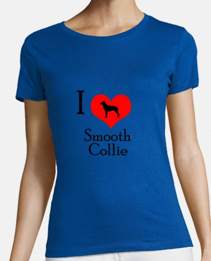 Tee-shirt I Love Smooth Collie