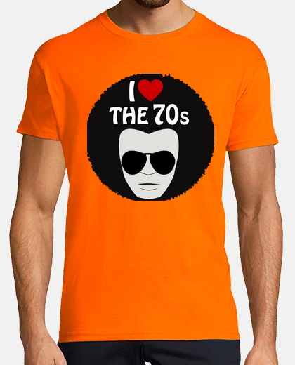 Camiseta I love the 70s