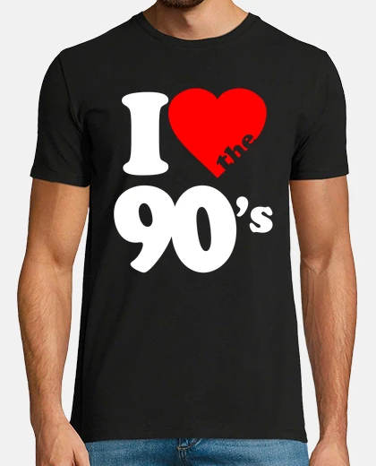 Camiseta I Love The 90s