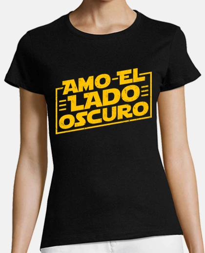 T-shirt i love the dark side