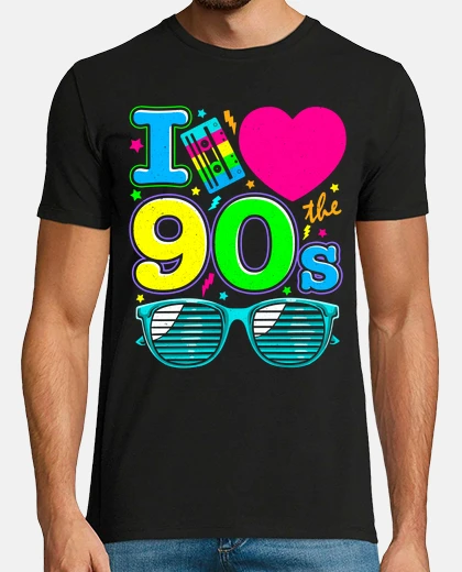 T-shirt i love the nineties 90s i love the 90s vintage retro