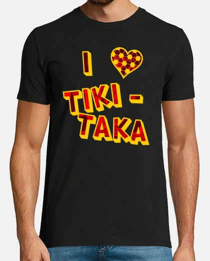 Camiseta I Love TIKI-TAKA