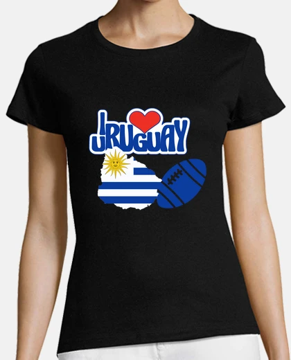 Tee-shirt i love Uruguay rugby