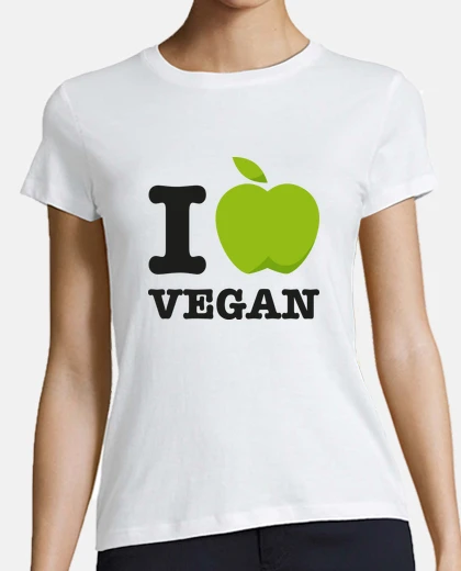 T-shirt i love vegan