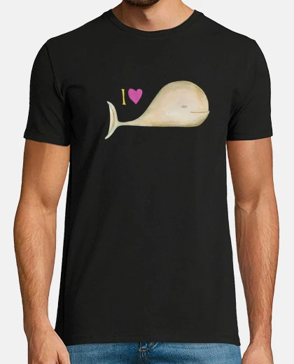 T-shirt i love whale