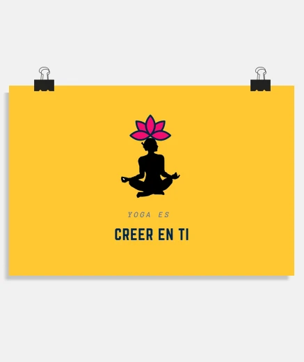 Poster i love yoga