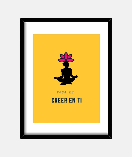 Cadre i love yoga