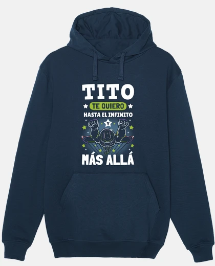 Hoodie I love you uncle to infinity