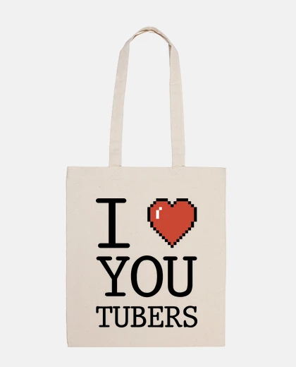 Bag i love youtubers