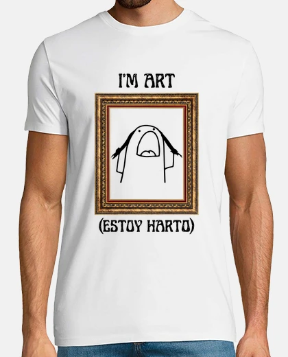 Camiseta i m art estoy harto