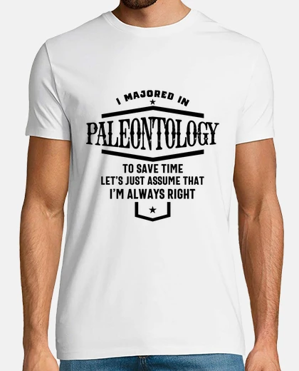 Playera i majored in paleontology
