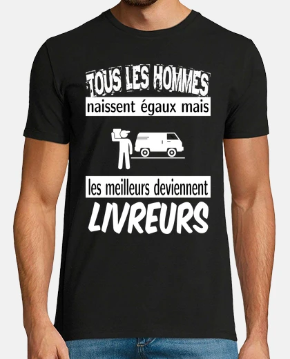 T-shirt i migliori diventano persone di consegn