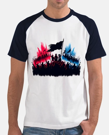 T-shirt i miserabili rivoluzione francese al