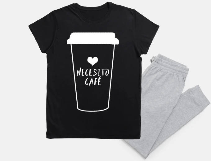 Pajama I need coffee