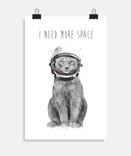 Poster i need more space