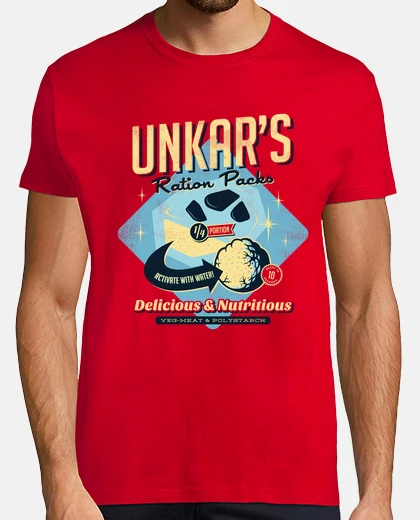 T-shirt i pacchetti di razza unkars / la forza si risveglia / mens