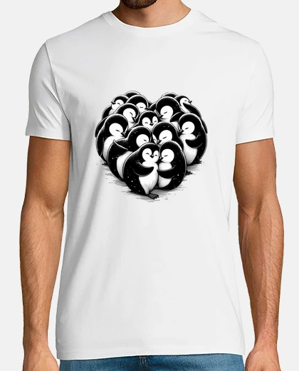 T-shirt i pinguinti amo